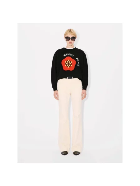 Kenzo bluza wzorzysta czarny