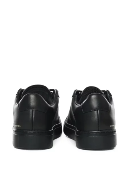 Δερμάτινα sneakers Crime London με σχέδιο μαύρο