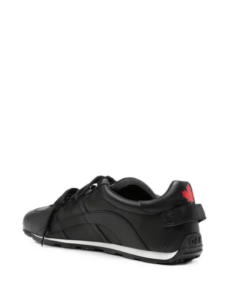 Sneakerși Dsquared2 din piele negru