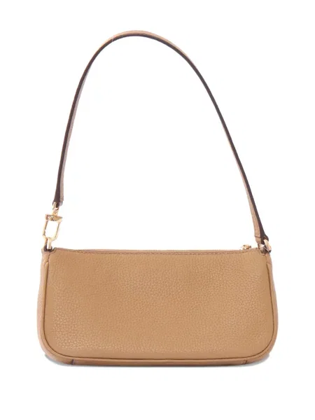 Top Michael Michael Kors cu franjuri din piele de căprioară lung negru
