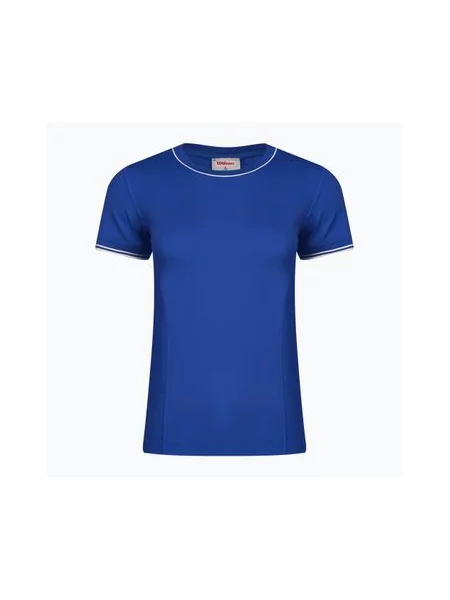 Футболка Wilson Team Seamless royal blue синя