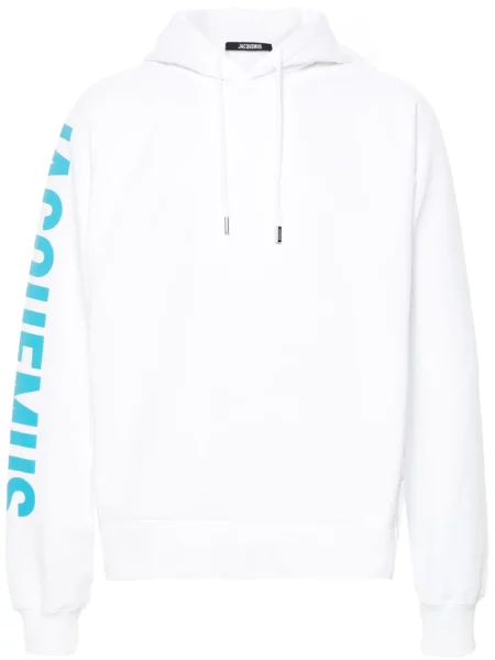 Hanorac cu glugă Jacquemus alb
