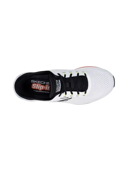 Bežecké bežecké topánky Skechers biela
