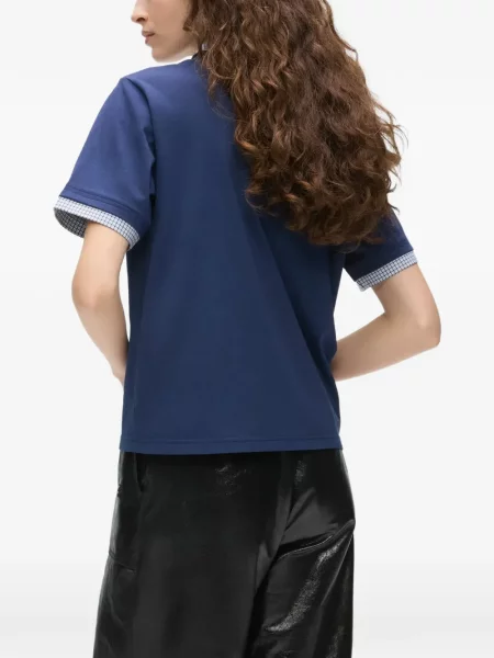 Tricou polo Karl Lagerfeld albastru