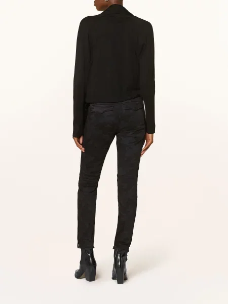 Dzianinowy sweter Allsaints czarny