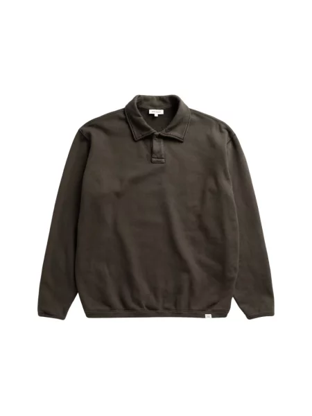 Koszulka polo Norse Projects polarowa zielona