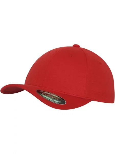 Kšiltovka Flexfit jersey červená