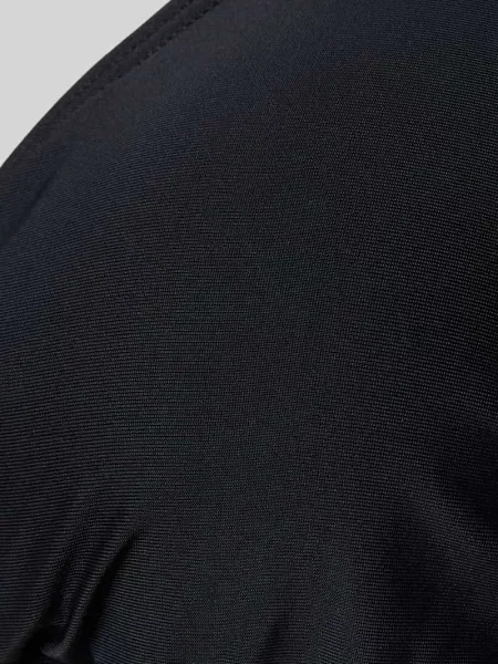 Góra od bikini z wiązaniem z tyłu model BAOMI' Pieces czarne