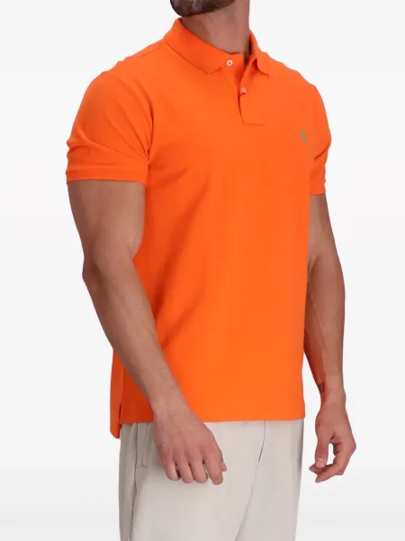 Pruhované polotričko Polo Ralph Lauren s výšivkou modré