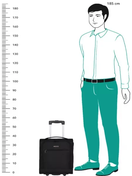 Valiză Travelite negru