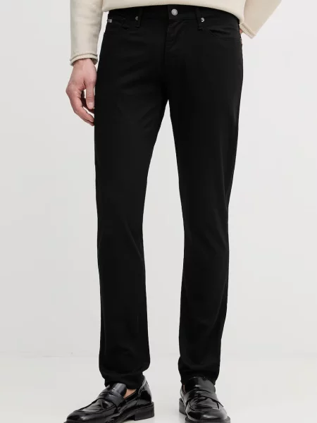 Emporio Armani slim fit traperice za muškarce crna