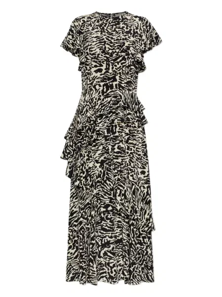 Rochie maxi Ulla Johnson cu imagine de costum negru