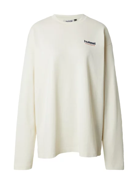 Hummel Tricou funcțional albastru marin / roșu / lână alb