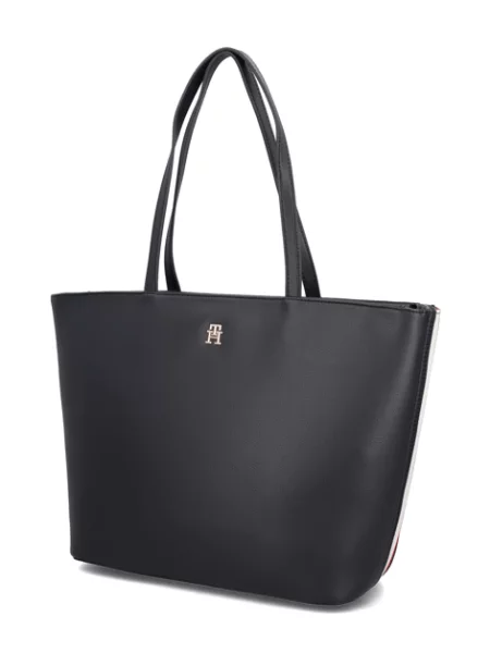 Shopper kabelka Tommy Hilfiger modrá