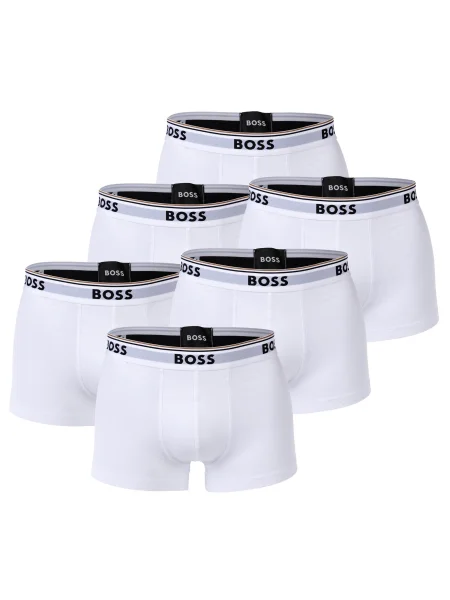BOSS Boxerky šedá / černá bílá