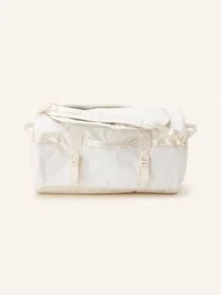 Torba podróżna The North Face Base Camp Duffel S 50 l white dune/white beżowa