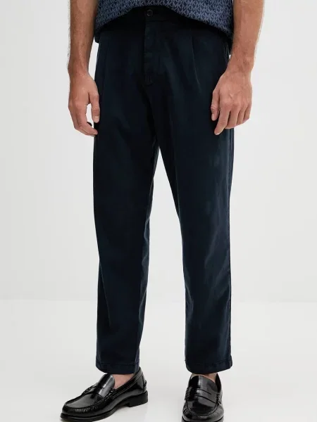 BOSS pantaloni bleumarin mulată