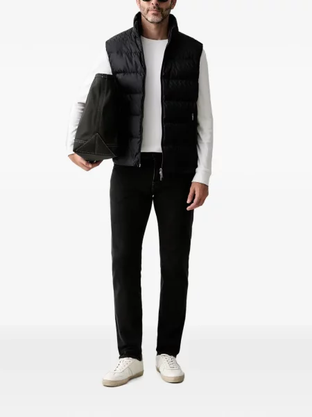 Matlasat vestă Armani Exchange cu imagine albastru