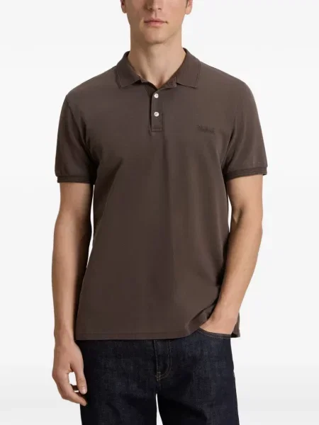 Tricou polo Woolrich maro