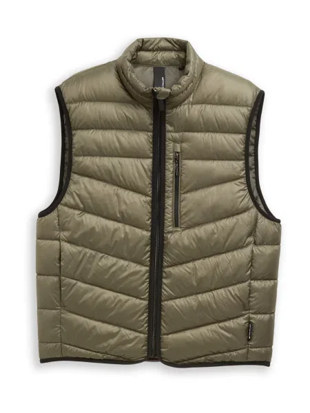 TOM TAILOR Brezrokavnik oliva