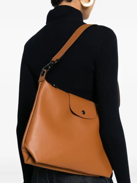 Geantă Longchamp maro