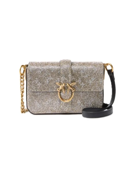 PINKO Geantă Love One Slouchy Baby AI PCPL auriu
