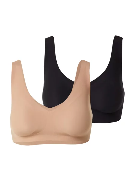 SLOGGI Sutien ZERO Feel maro deschis negru