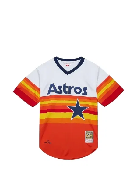 Cămașă Mitchell & Ness din jerseu alb