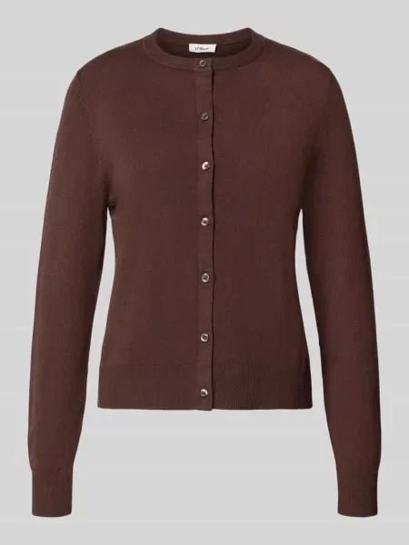 Kardigan rozpinany z mieszanki w kroju regular fit S.oliver Red Label