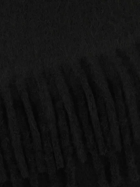 Fular Marni cu franjuri negru