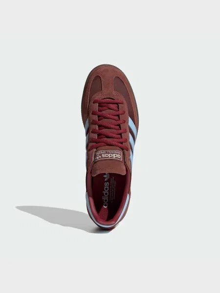 Кожаные кеды Adidas коричневые
