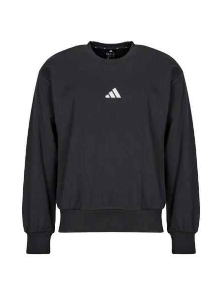 Fleece fleece melegítő felső Adidas fekete