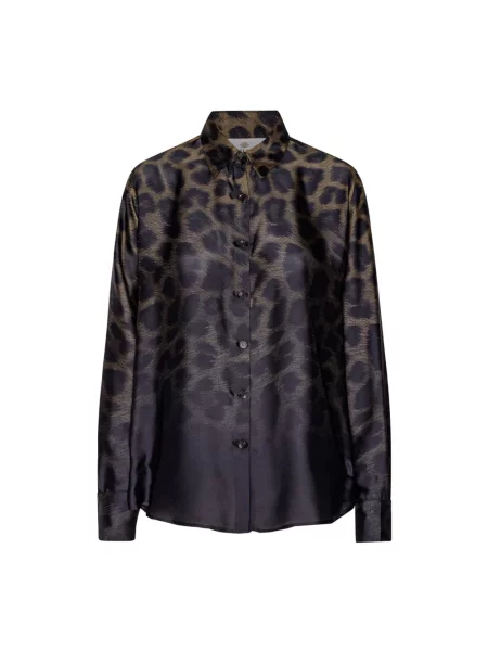 Wielobarwność koszula Karmamia gradientowa elegancka