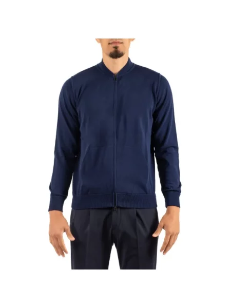 Bluza rozpinana Filippo De Laurentiis niebieska
