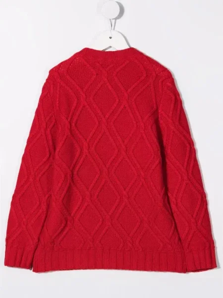 Sweter dziecięcy Siola czerwony