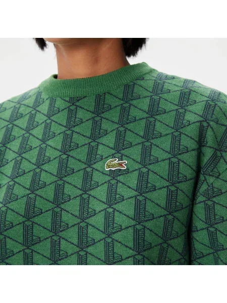 Свитер Lacoste зеленый