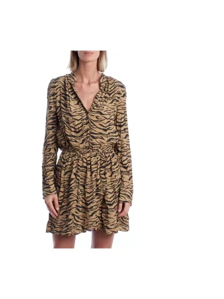Sukienka Zadig & Voltaire brązowa