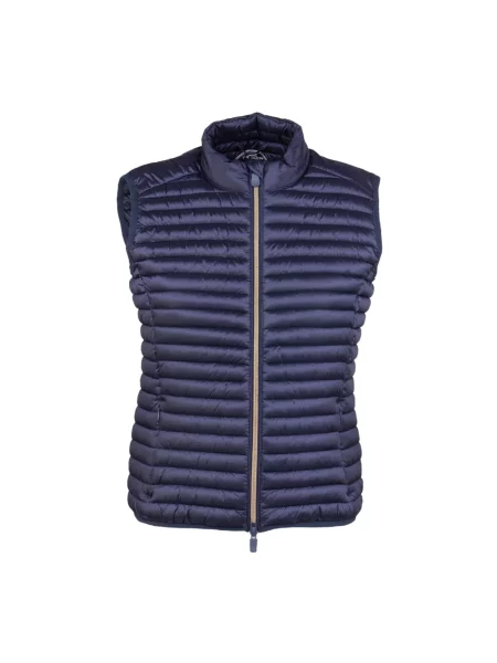 Pikowana kamizelka Save The Duck niebieska