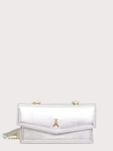 Patrizia Pepe geantă crossbody pentru femei din piele