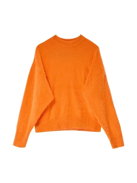 Sweter Moschino pomarańczowy