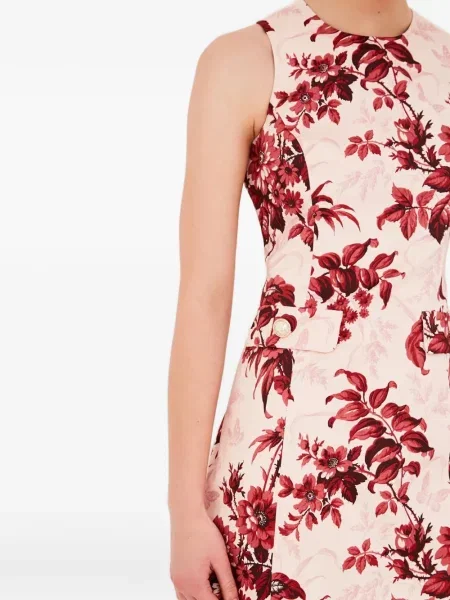 Rochie mini Cara Cara cu model floral cu imagine de costum