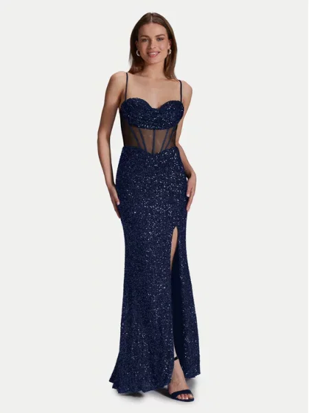 Hey Kyla Večerna obleka Mornarsko modra