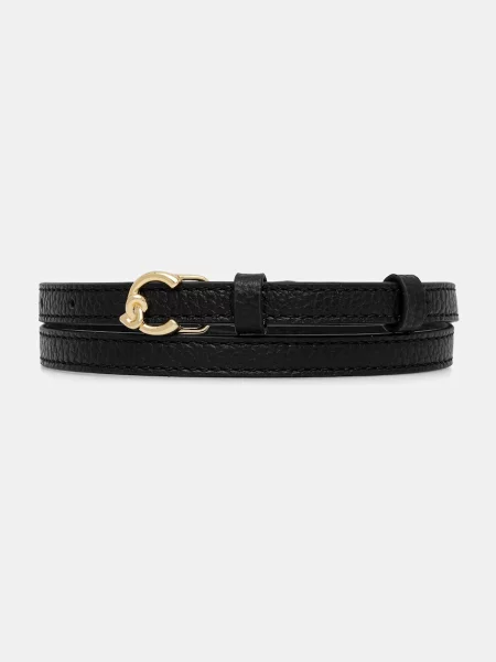 Coccinelle de piele negru
