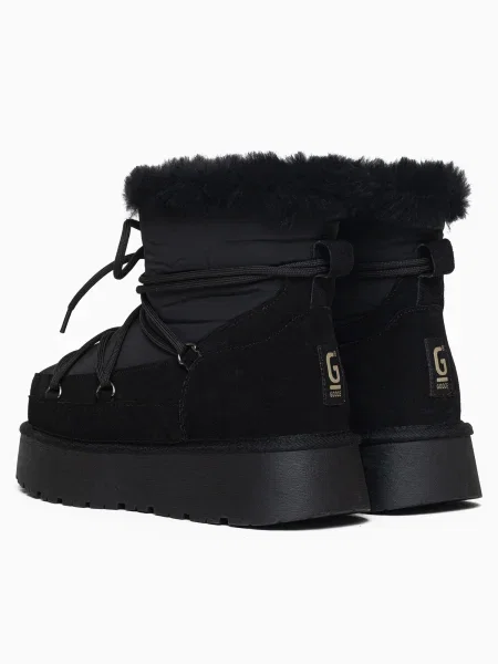 Gooce Botine Warm gri metalic negru