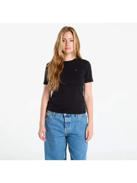 Tommy Hilfiger Majica New Cody Slim Fit črna