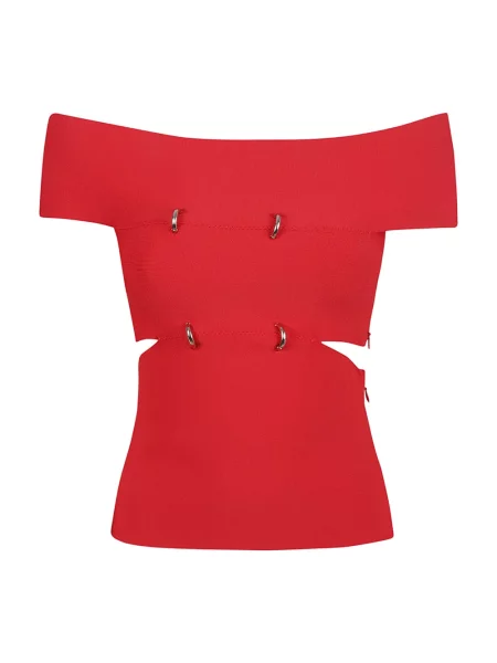Top Alexander Mcqueen czerwony