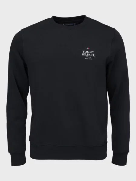 Світшот Tommy Hilfiger чорний