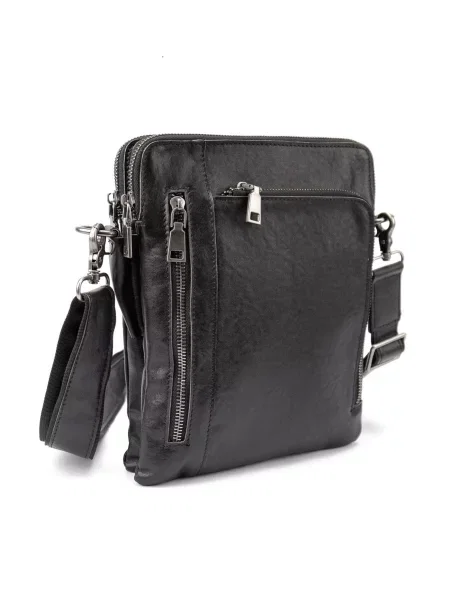 Кожаная сумка Royalbag черная