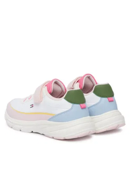 Sneakersy Tommy Hilfiger Low Cut Lace-Up/Velcro Sneaker S Barevná