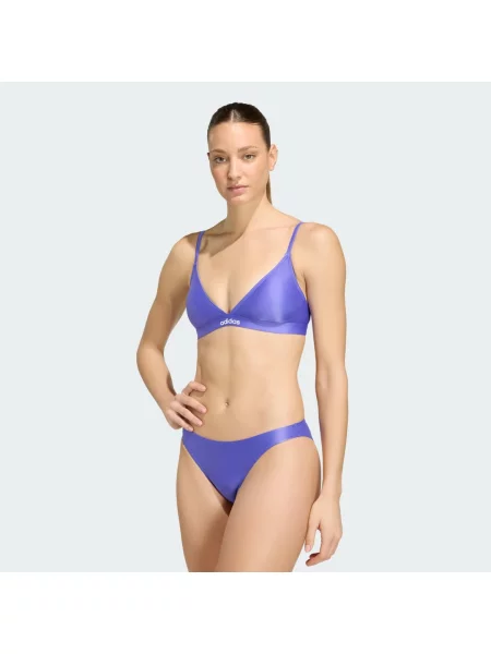 Komplet bikini z ramiączkami regulowanymi w dwóch kierunkach Triangle białe